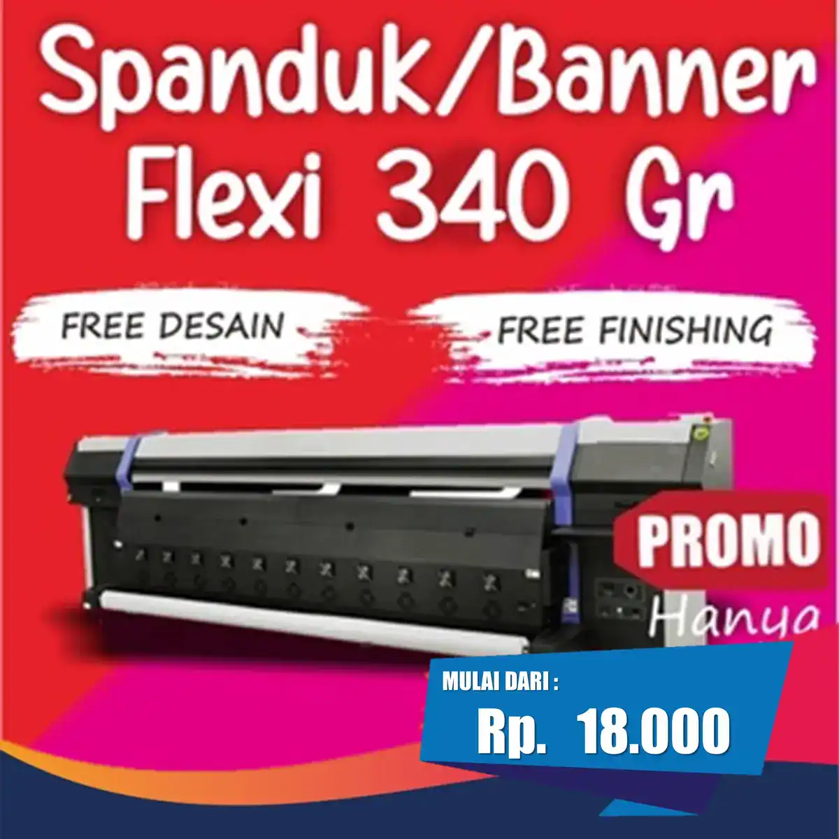 Spanduk Flexi 340