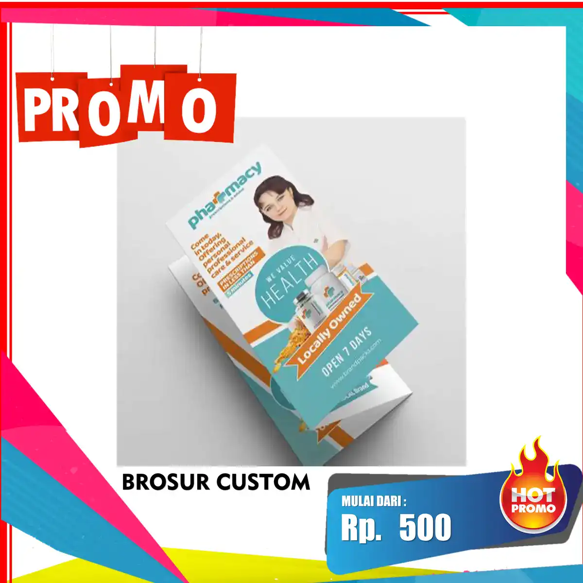 Brosur Custom
